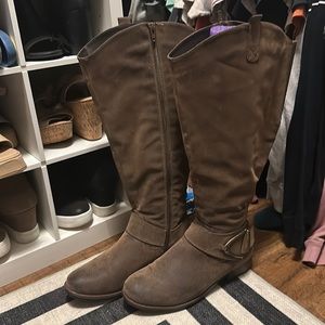 Maurice’s brand wide calf “western style” boot